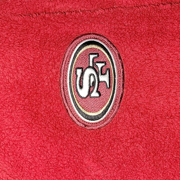 San francisco 49ers fleece pullover sweater - Picture 2 of 3